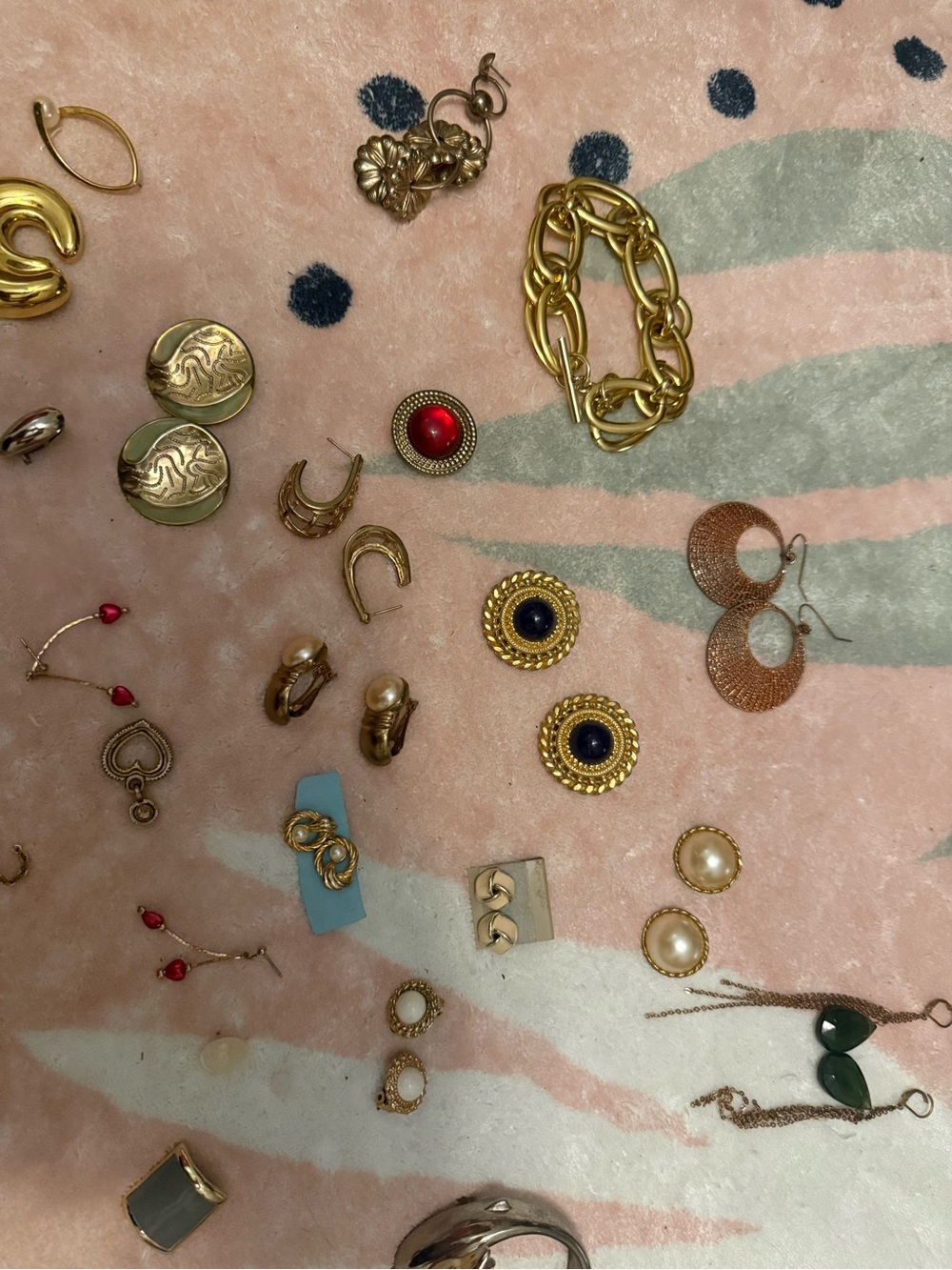 Gold-Tone Silver tone jewelry bundle
